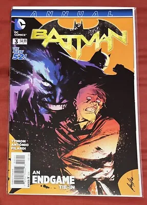 Buy Batman Annual #3 DC Comics 2015 New 52 Sent In A Cardboard Mailer • 3.99£