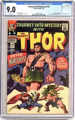 Buy Thor Journey Into Mystery #124 CGC 9.0 1966 4001821008 • 343.91£