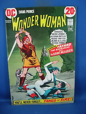 Buy Wonder Woman 202 Vf+ Catwoman 1972 Dc • 35.55£