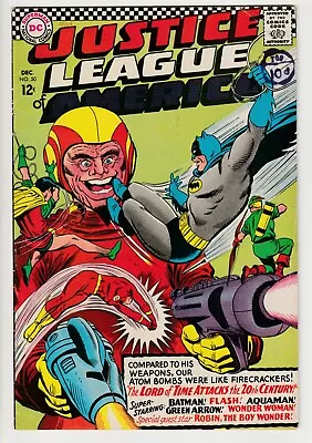 Buy Justice League Of America #50 • 1966 Vintage DC 12¢ • Batman Flash Wonder Woman • 4.20£