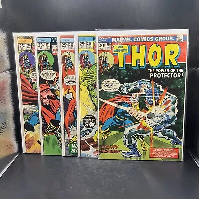 Buy Mighty Thor Issue #’s 219 238 240 241 & 246 (Marvel Comics) 5 Book Lot (A24)(13) • 11.80£
