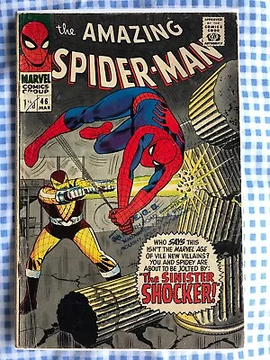 Buy Amazing Spider-Man 46 (1967) Origin & 1st App Of The Shocker • 69.99£