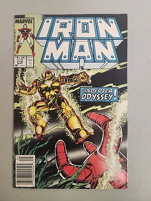 Buy Iron Man #218 High Grade Mark Jeweler 1987 • 23.65£