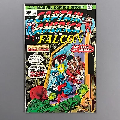 Buy Captain America 186 Falcon (1975, Marvel Comics) • 13.50£