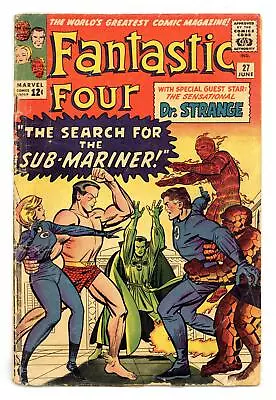 Buy Fantastic Four #27 GD 2.0 1964 • 63.25£