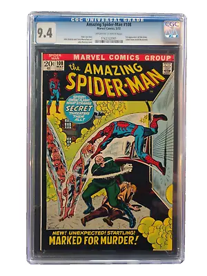 Buy Amazing Spider-man #108 Cgc 9.4 Ow-w Pages- Marvel Comics 1972 - First Sha-shan • 233.23£