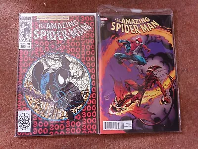 Buy Amazing Spiderman 800 - Shattered And Bagley Variants Nm Marvel Comics • 60£