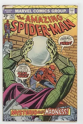 Buy Amazing Spider-Man 142 Marvel 1975 VG Mysterio Green Goblin Gwen Stacy Clone • 15.99£