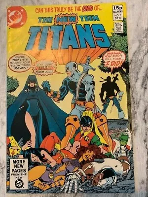 Buy The New Teen Titans 2 1st App Deathstroke - DC Comics 1980 Hot Key Grail FI Rare • 129.99£