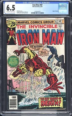 Buy Iron Man #87 (1968) CGC 6.5 • 32.17£