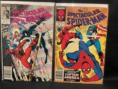 Buy Spectacular Spider-Man -- Tarantula Complete Story Arc Both 2 Issues Marvel 1988 • 10.39£