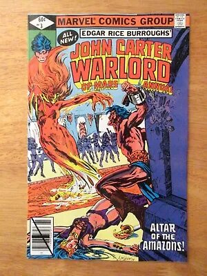 Buy Marvel Comics JOHN CARTER, WARLORD OF MARS Annual #3 (NM-/9.0) *Nice!* • 6.33£