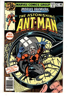 Buy Marvel Premiere #47 (1979) - Grade 9.0 - 1st Appearance Of Scott Lang Ant-man! • 118.59£