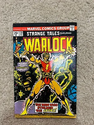Buy Marvel Comics WARLOCK In STRANGE TALES #178 1975 JIM STARLIN Art 1st MAGUS • 43.48£