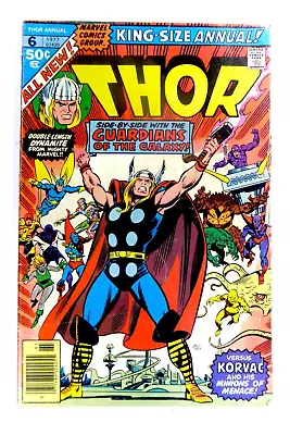 Buy Marvel THOR (1977) ANNUAL #6 KEY KORVAC + GOTG GD/VG (3.0) Ships FREE! • 10.60£