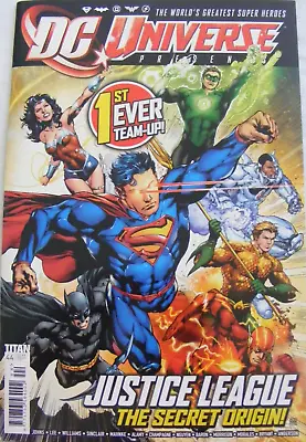 Buy DC UNIVERSE PRESENTS JUSTICE LEAGUE # 44 DC TITAN COMICS Brand New Sealed • 7.99£
