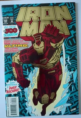 Buy Iron Man #300 - Foil Cover Collectors Edition War Machine Ultimo - 1994 • 3.19£