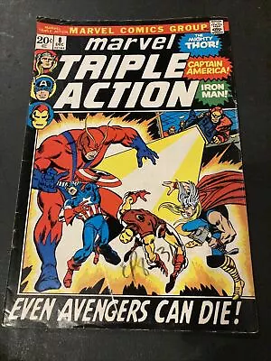 Buy Marvel Triple Action #8 - Marvel Comics - 1972 - Back Issue • 4.95£