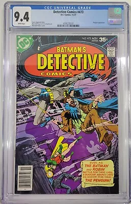 Buy Detective Comics 473 CGC 9.4 Penguin Appearance Marshall Rogers Cover And Art • 91.35£