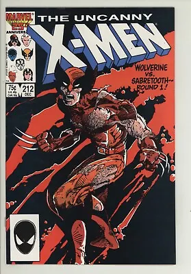 Buy Uncanny X-Men 212 - Classic Wolverine Cover - High Grade 9.6 NM+ • 31.97£