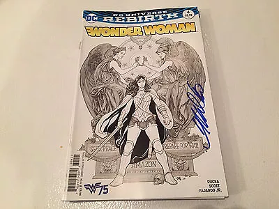 Buy Signed Frank Cho Dc Comics Wonder Woman #4 Variant W/coa 200% Guarantee • 15.88£
