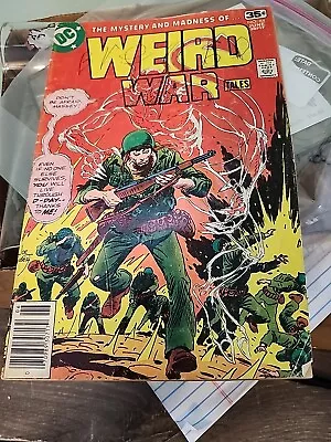 Buy Weird War Tales #64 [1978 Fn/vf] Frank Miller Art!    Dc Comics • 8.01£