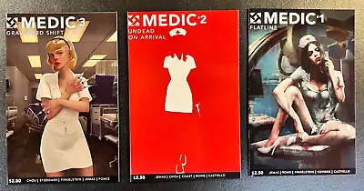 Buy Medic 1 2 3 SET ZOMBIES HORROR NURSES SEXY GGA Walking Dead Double Take ZHANG • 23.83£