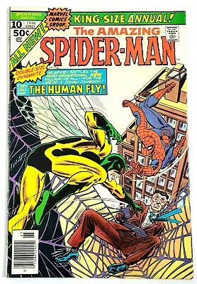 Buy Amazing Spider-man Annual # 10 - (1976) 1st Appearance Of The Human Fly • 21.29£