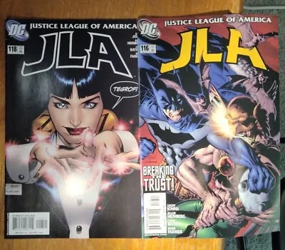 Buy JLA #116 #118 DC Comics 1997 'Justice League Of America' 2 Lot Comic Set • 2.76£