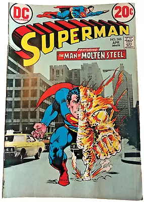 Buy DC Comic #263 Superman April 1973 Vintage Original • 14.23£