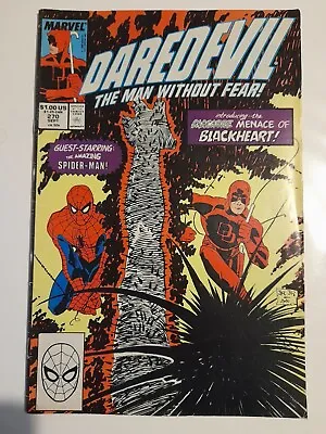 Buy Daredevil  #270 Sept 1989 VGC/FINE 5.0 1st App Of Blackheart, Son Of Mephisto • 14.99£