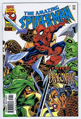 Buy Amazing Spider-Man #421 Marvel 1997 Enter The Dragonfly ! • 15.28£