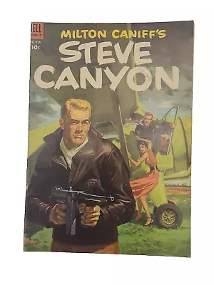 Buy STEVE CANYON # 1 / FOUR COLOR # 519 (DELL) (1953) MILTON CANIFF & B OVERGARD Art • 11.78£