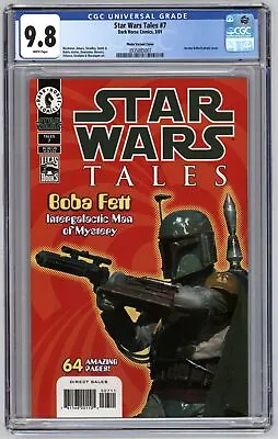 Buy Star Wars Tales #7 ~ Photo Variant ~ CGC 9.8 ~ 1st Cameo App. Of Ailyn Vel • 273.08£