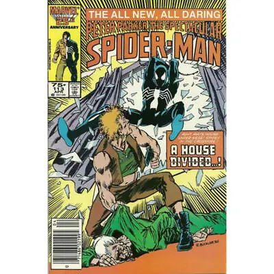 Buy Spectacular Spider-Man (1976 Series) #113 Newsstand In VF +. Marvel Comics [t. • 5.73£