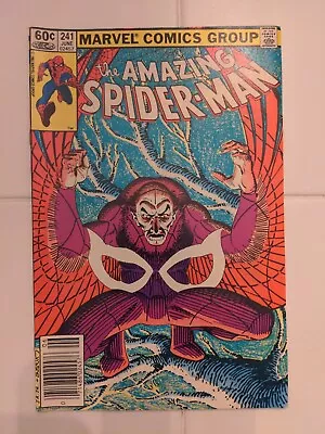 Buy Amazing Spider-Man #241 Marvel Comics 1983 Newsstand VG • 7.90£