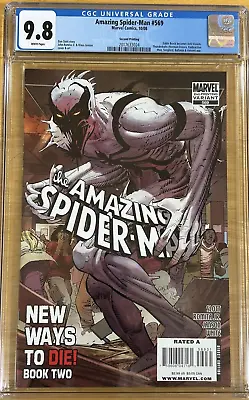 Buy 🔥amazing Spider-man #569 Cgc 9.8 Marvel 2008 Rare 2nd Printing 1st Anti-venom🔥 • 679.59£