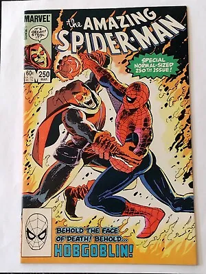 Buy Amazing Spider-Man #250  8.0  Hobgoblin, John Romita Jr Art, Rodger Stern Story • 13.59£