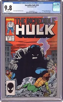 Buy Incredible Hulk #333 CGC 9.8 1987 4350005013 • 134.61£