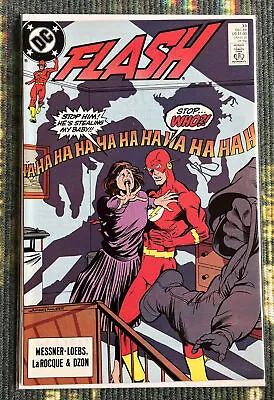 Buy The Flash #33 1989 DC Comics Sent In A Cardboard Mailer • 3.99£