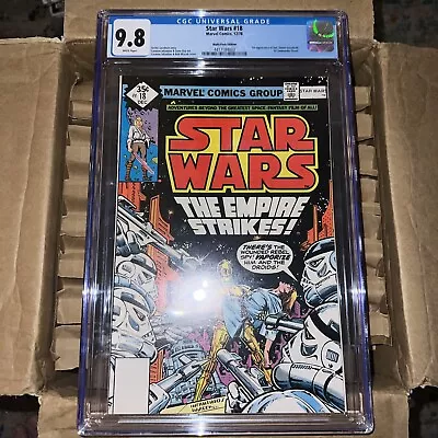 Buy 🔥 Star Wars #18 CGC 9.8 (Oct 1978, Marvel) Multi-Pack Edition ONLY 3 ON CENSUS • 238.26£