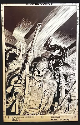 Buy Amazing Spider-Man #294 Kraven Mike Zeck 11x17 FRAMED Original Art Poster Marvel • 48.21£
