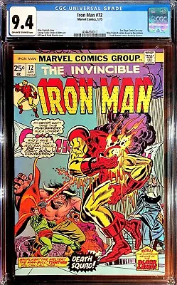 Buy Iron Man #72 (1975) - CGC 9.4 - San Diego Comic-Con Story • 118.25£