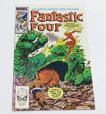 Buy Fantastic Four #264 NM WP Marvel Comics John Byrne Cover Homage To FF • 4.81£