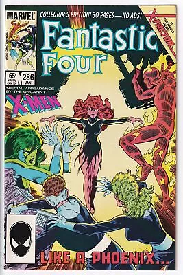 Buy Marvel Fantastic Four Vol 1 Issue 286 Comic Book 1986 X-Factor Like A Phoenix! • 4.81£