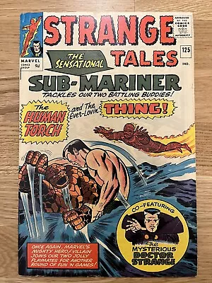 Buy Strange Tales 125 - Marvel Silver Age, Early Dr Strange, F/F+ • 32.90£