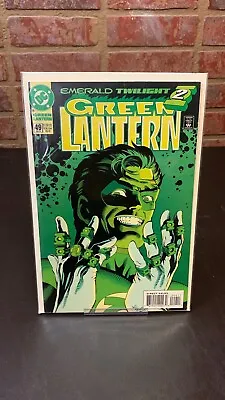 Buy Green Lantern #49 Iconic Cover! Ron Marz, Darryl Banks! NM- 1994 DC Comics! • 9.46£