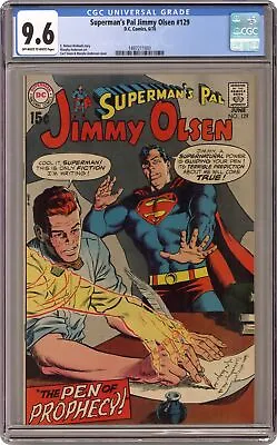 Buy Superman's Pal Jimmy Olsen #129 CGC 9.6 1970 1497211001 • 130.14£