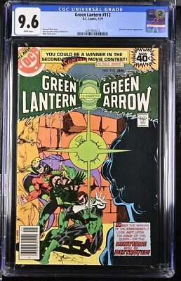 Buy Green Lantern #112 Cgc 9.6 Green Arrow White Pages • 83.11£