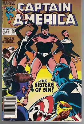 Buy 1984 Captain America #295 - 1st Sisters Of Sin • 6.62£